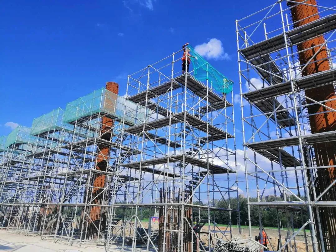 48盤(pán)扣式腳手架一噸能搭建多少立方米？(圖1)